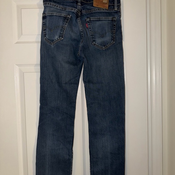 Men's Levi’s 505 Blue Jeans - Picture 3 of 3